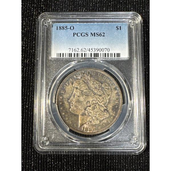 MS 62 1885 Silver Morgan Dollar