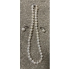 Image 2 : String Of Fresh Water Pearls & Earrings  Beautiful & Stunning Jewelry