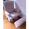 Image 2 : Upholstered Recliners with Tufted and Plain Designs