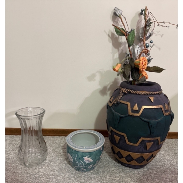 Decorative Vase Collection - Largest is 13T 