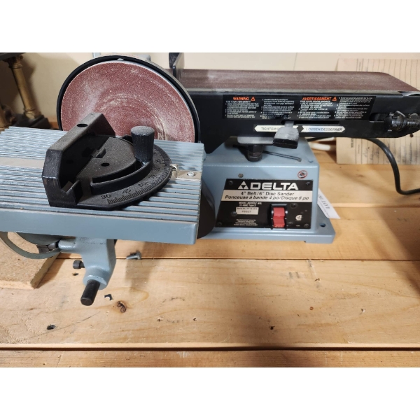 Delta Model 31-460C 4-Inch Belt and 6-Inch Disc Sander, Type 2