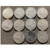 Image 1 : Canadian 25-cent Pieces 80% Silver 64.13 Grams