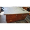 Image 4 : 4' x 6' Handcrafted Wooden Work Bench With Storage and Custom Features