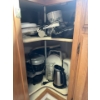Image 3 : All Contents of Bottom Kitchen Cupboards.  Several Electrical Appliances, Pots and Pans, With Large 
