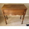 Image 2 : Wooden Hiding Desk w/ Wooden Chair - Desk is 35W, 19D, 34T 