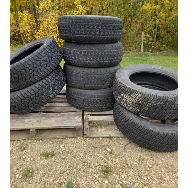 Pallets w/ Tires Including: Toyo, Michelin