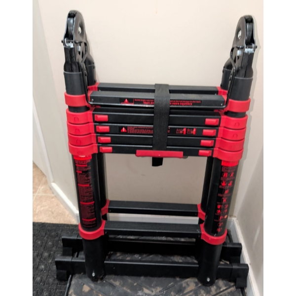 Telescopic 6 Step A-Frame Extend Ladder