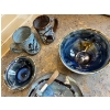 Image 2 : Eileen Purdey Pottery epp Rocky Mountain House AB 5 piece assortment of 2 bowls 2 mugs & square dish