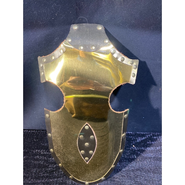 Hand Forged Gold Coloured Horse Armour