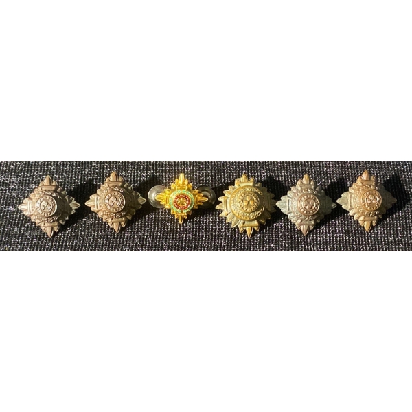 Collection of Military Rank Insignia Primarily From the British Army