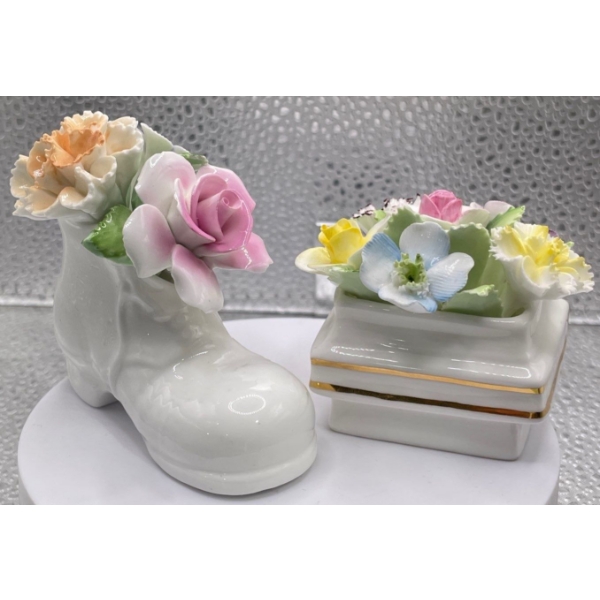 Bone China Flower Display