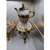 Image 3 : 2 Gzhel porcelain samovar, decorative Russian tea urn. from the Russian Federation. these were all h