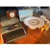 Image 1 : Typewriter from British typewriter Limited vintage serving tray and Tupperware along with a very coo