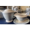 Image 4 : Minton Bone China Dishware Set w/Gravy Boat & Serving Bowls +Platters