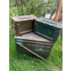 Image 2 : Three Vintage Military Ammunition Storage Boxes