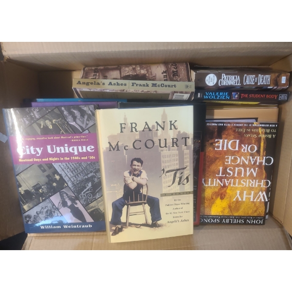 Box of Books, Fiction/ Non Fiction, Various Topics