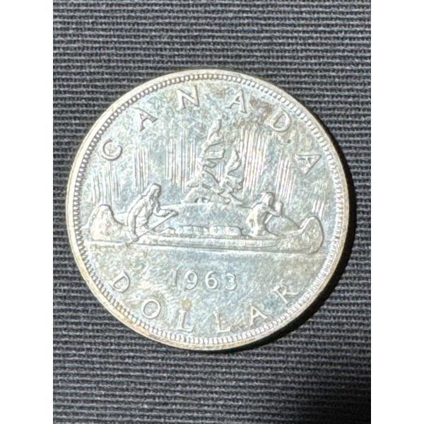 1963 Canadian Silver Dollar