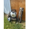 Image 2 : Round-Up BackPack Fertilizer Applicator & 2 Metal Folding saw horses 