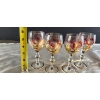 Image 4 :  Bohemian Crystal Cordial Glasses