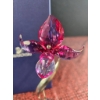 Image 4 : Swarovski Crystal Flower Figurines Trio with Original Boxes and Certificates