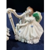 Image 3 : Meissen Dresden Sitting China Figurines (CANNOT SHIP)