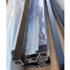 Image 4 : 33 Metal Fence Pillars with Black and White Posts