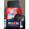Image 1 : Nintendo Switch-OLED Model Console w/Three Games- Luigi's Mansion, Animal Crossing+MarioCart8 De