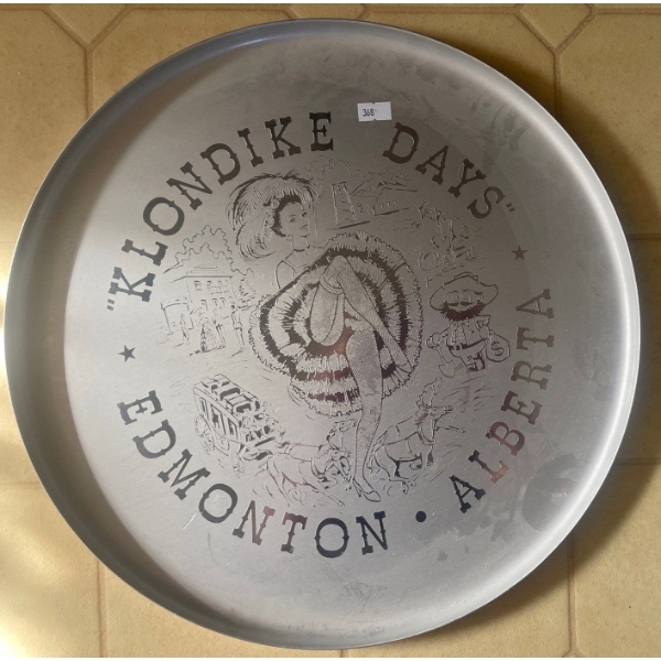 Vintage 'Klondike Days' Collectable Serving Tray / Souvenier