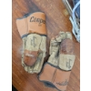 Image 1 : Vintage Leather Ice Hockey Skates and Cooper Gloves Set