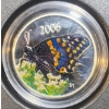 Image 2 : 2006 Canadian 50-Cent Short-Tailed Swallowtail Butterfly 92.5% Silver 9.3 Grams