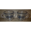 Image 3 : Vintage Tablewear w/ Decorative Blue Overlay