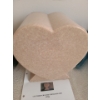 Image 2 : Cultured Granite Cremation Urn 10 W, 9 D, 10 T, Heart Shaped (460 Cubic Inch)