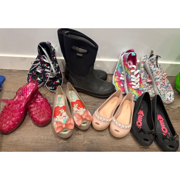 Girls Footware Collection - Assorted Sizes & Styles - All Season Footware 
