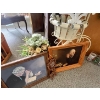 Image 1 : Planter tricycle, additional plant stand, vintage collectible of framed print set of "Grace" and "Gr