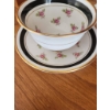 Image 14 : 7 English Bone China Cups and Saucers by Various Makers