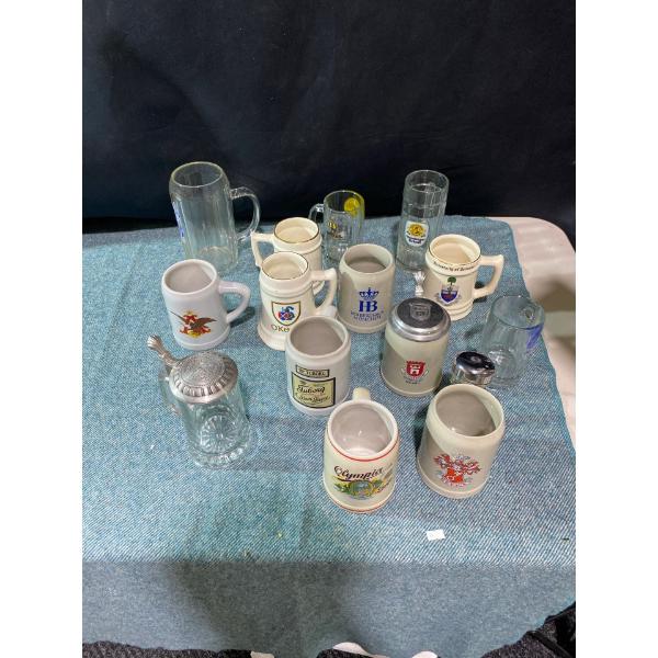 Beer Stein Collection: Beck's, Tuborg, O'Keefe & More