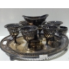 Image 4 : Assorted Metalware: Egg Server Tray 10 X 8.5,  4 T, Flatware: Community and Gero and More!