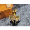 Image 15 : Antique Brass Microscope Early 20th Century Commonly Referred To As A Field Or Travelling Microscope