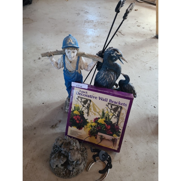 Garden Statues, Wall Brackets & more. Little Boy Statue 24 t