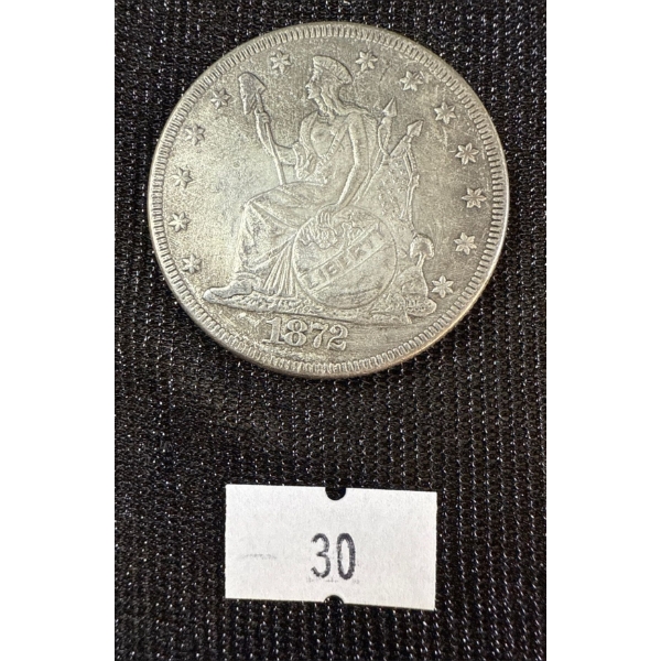 1872 United States Liberty Dollar - Silver 