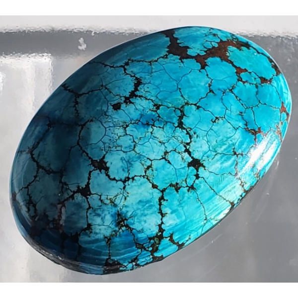 Turquoise w/ Magnesite (40.2 ct, 34×22×6.9 mm)