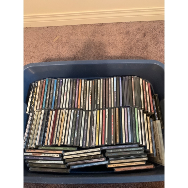 Over 100 Music CDs Featuring Various Artists and Genres