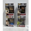 Image 1 : Star Wars-Han Solo, Luke Skywalker (Endor), Princess Leia, Dagobah Yoda Funko Pops