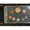 Image 1 : 2008 Silver Proof Set - Loon / Quebec City (gold-plated) / Bear 1.695 toz