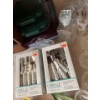 Image 4 : Homewares Collection -  Glassware Incl. Hand Made Romania, Bar Towels, Cutlery,  and more! 