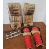 Image 3 : Vintage Hockey Gear, Including CCM Shin Guards and Ice Skate Blades