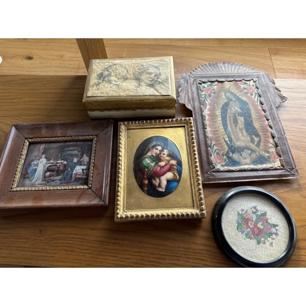 Art Assortment 10T - Embroidery Religious & more