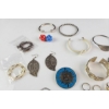 Image 2 : Costume Jewelry Lot Including Bracelets, Earrings, Brooch, Rings, and Bangles