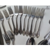 Image 5 :  Dinner Forks, Salad Forks, Knives, Teaspoons, Soup Spoons, And Serving Pieces.