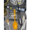 Image 4 : Vintage Kitchen Gear-- Electric Coffe Maker, Old Drinking Glasses gently Used, Measuring Cups & More